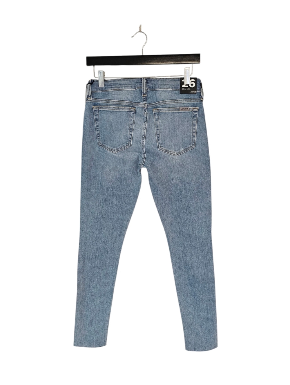 Joe's Jeans Mid Rise Skinny Ankle High Rise Distressed Blue Jeans 26 NWT - Picture 2 of 8